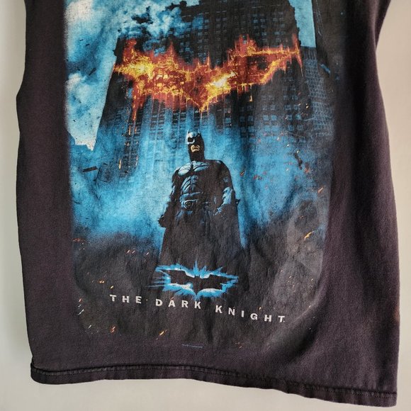 The Dark Knight Batman World Without Rules 2008 Mens Small Short Sleeve T Shirt - Picture 4 of 9